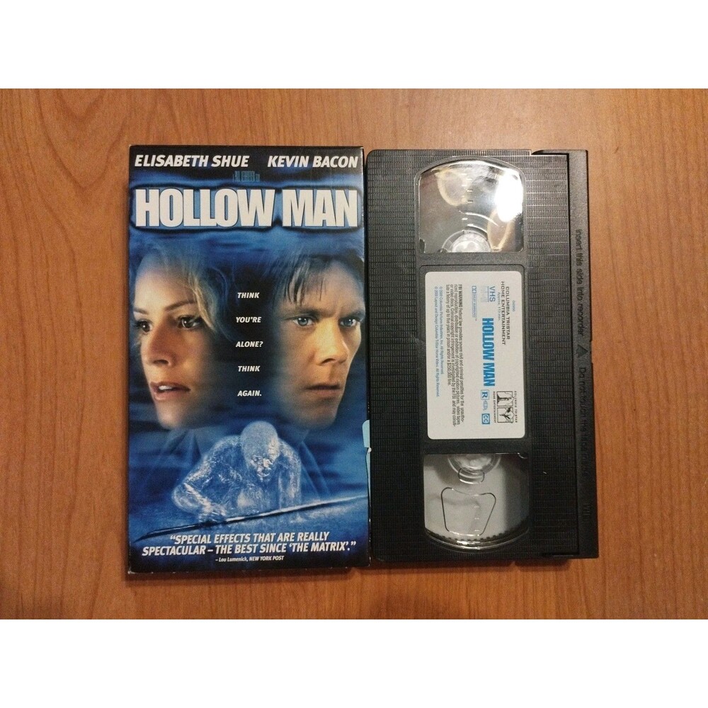 Hollow Man (VHS, 2001) Kevin Bacon - Tested